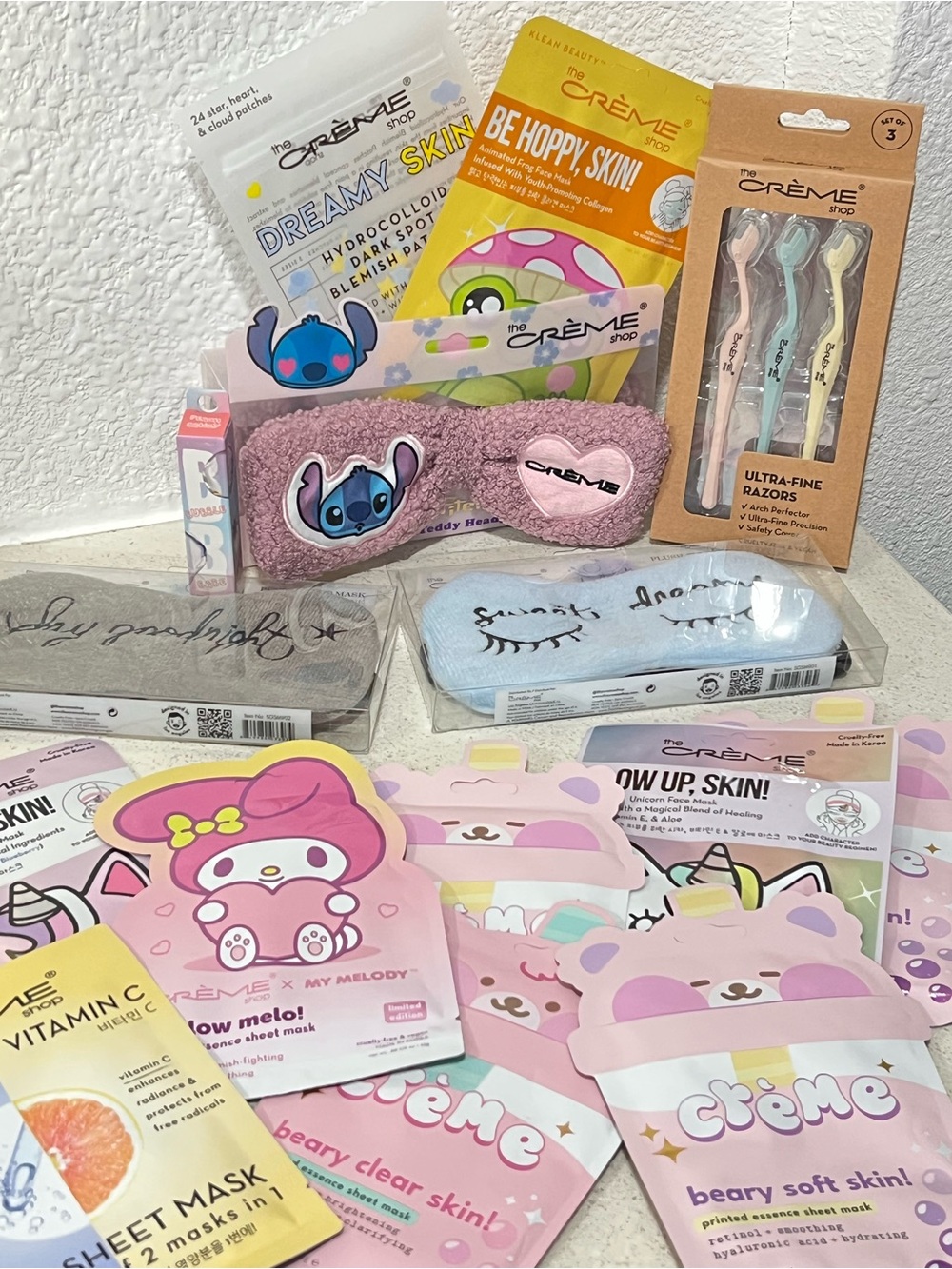 15 Piece The Crème Shop & Kbeauty